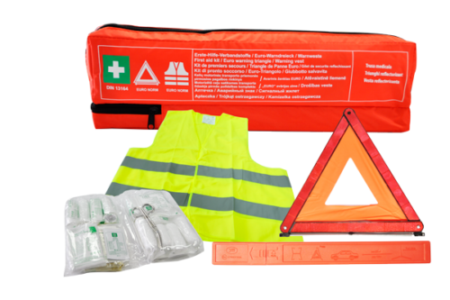 Kit trusa medicala. Vesta si triunghi