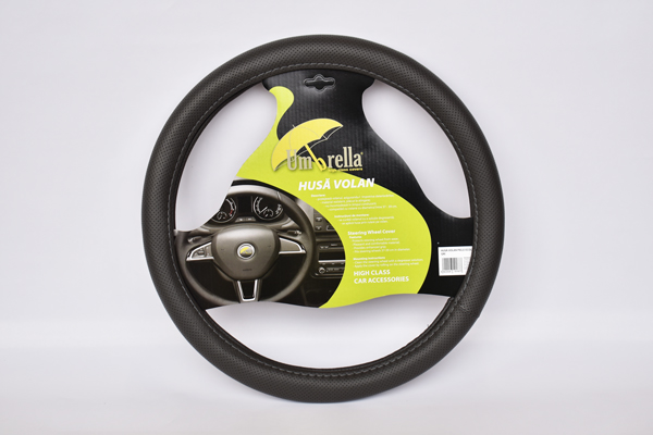 Husa volan gri 37-39 cm - imagine 5