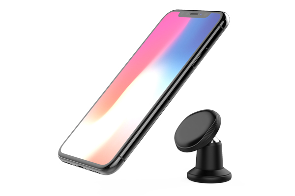 Suport telefon magnetic auto cu fixare pe bord si rotatie 360 - imagine 4
