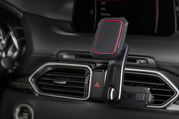 Suport telefon magnetic auto cu fixare in grila de ventilatie si brat reglabil - imagine 7