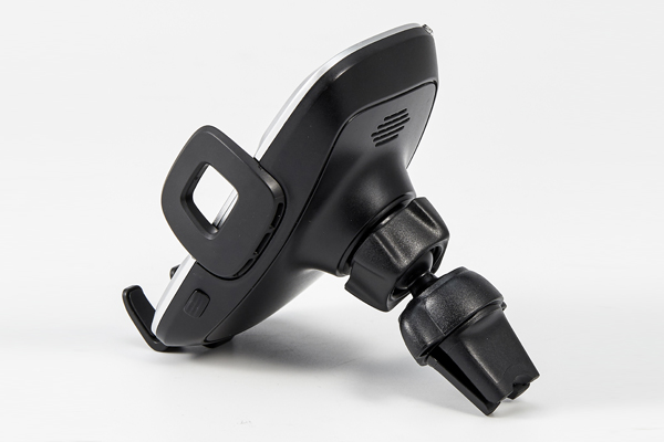Suport telefon auto smart cu incarcare wireless fast charge si fixare in grila de ventilatie - imagine 3