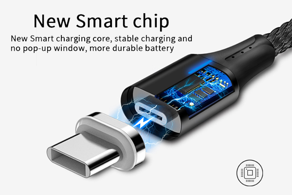Cablu date incarcare 2IN1 FAST CHARGE 3.0 USB LA MICRO USB/TYPE-C 1.5M 5A ROSU - imagine 10