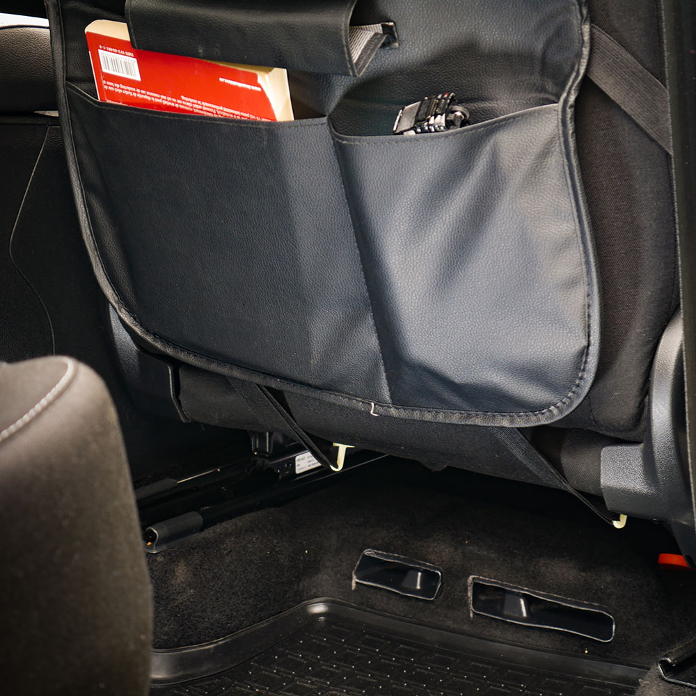Organizator scaun auto multifunctional negru - imagine 2