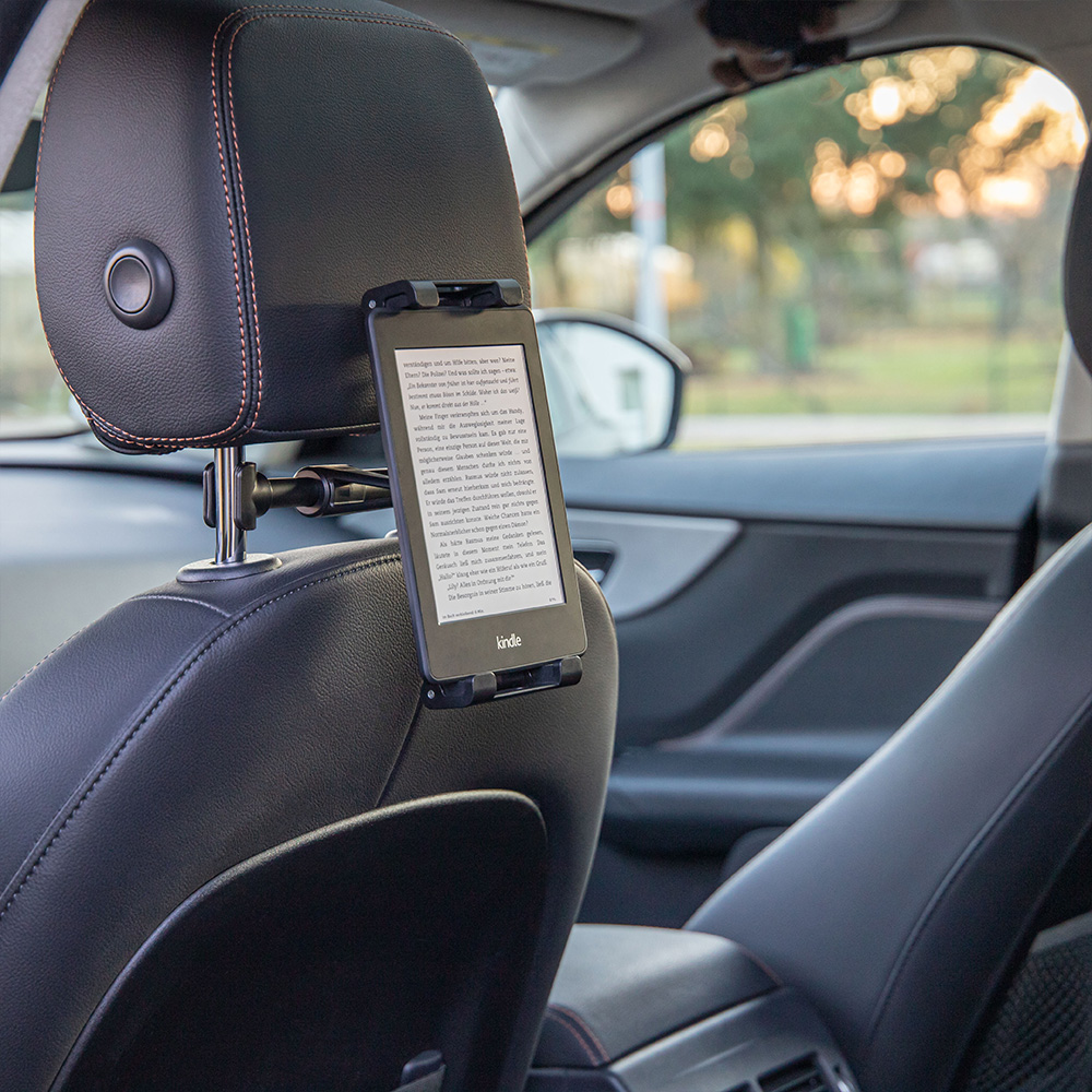 Suport auto premium pentru tableta cu prindere in tetiera - imagine 9