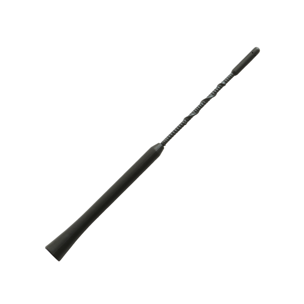 Antena auto exterior neagra 24cm cu 2 adaptoare (5-6mm) - imagine 3