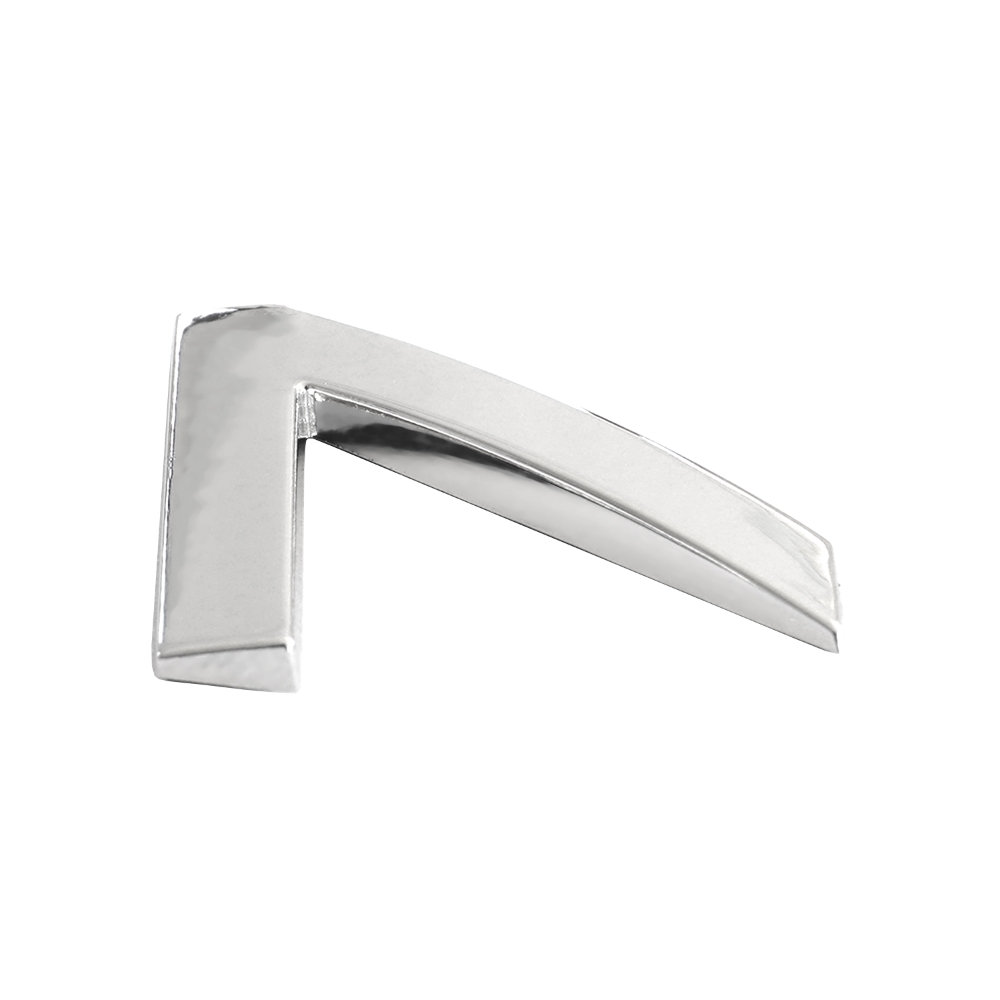 Ornament auto 3D. CIFRA 7 CROMAT 26 MM