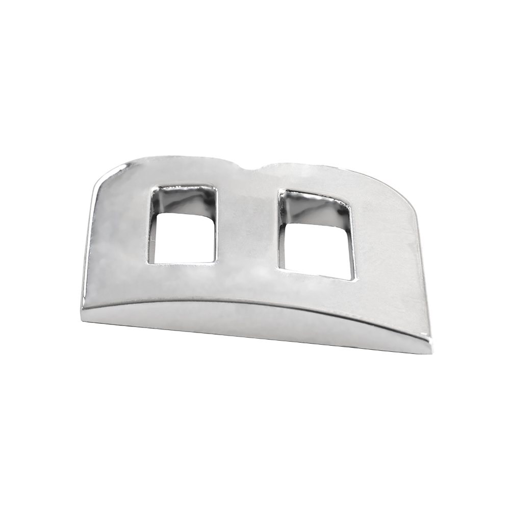 Ornament auto 3D. LITERA B CROMAT 26 MM - imagine 2