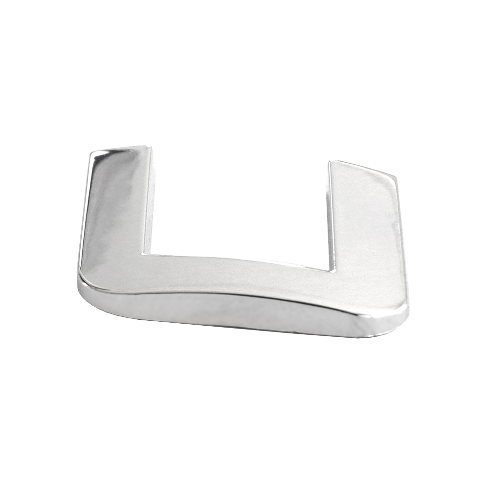 Ornament auto 3D. LITERA C CROMAT 26 MM - imagine 2