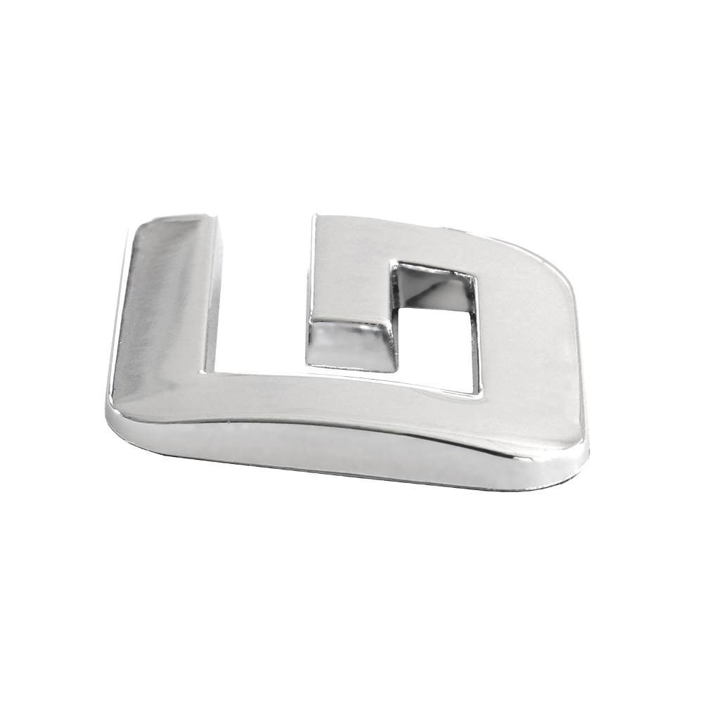 Ornament auto 3D. LITERA G CROMAT 26 MM - imagine 3
