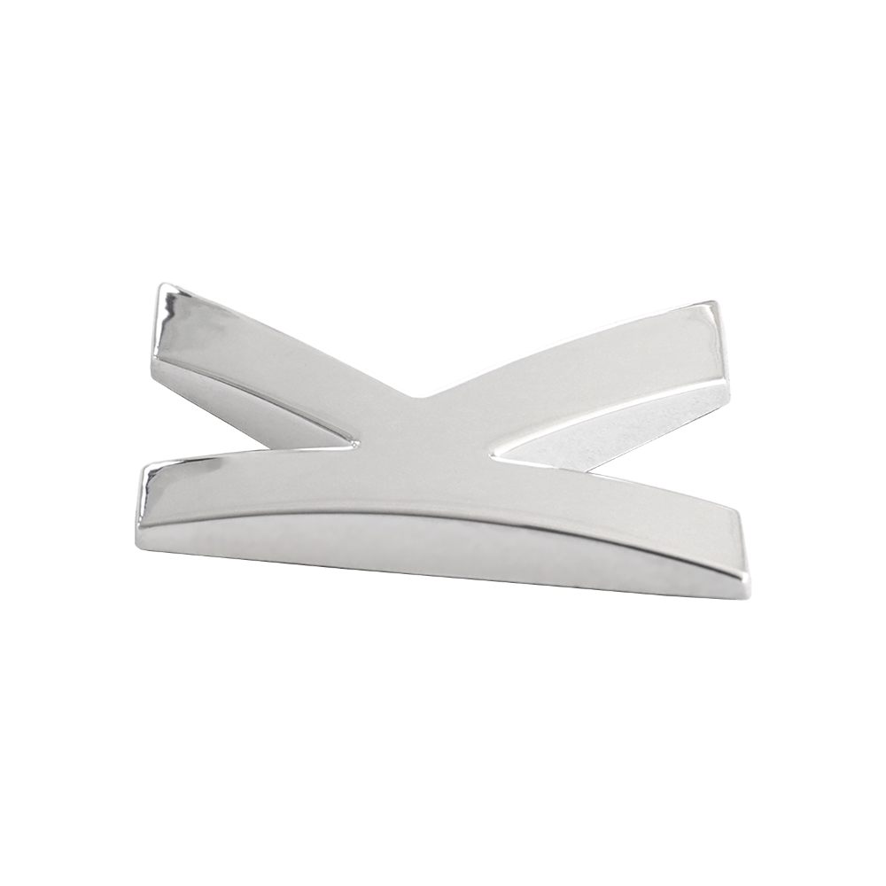 Ornament auto 3D. LITERA K CROMAT 26 MM - imagine 2