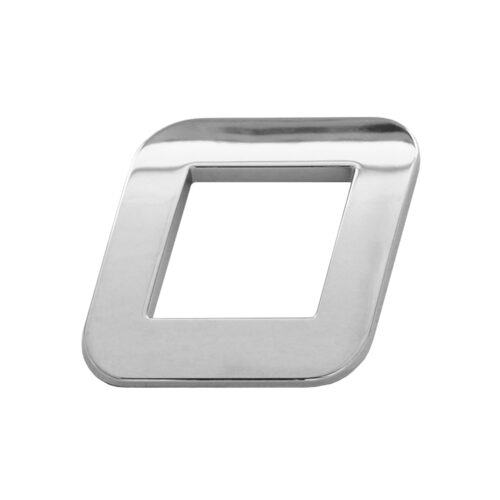 Ornament auto 3D. LITERA O CROMAT 26 MM