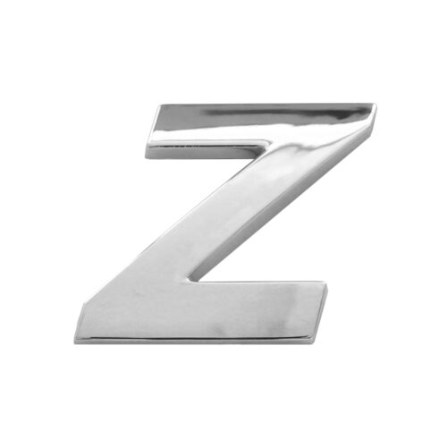 Ornament auto 3D. LITERA Z CROMAT 26 MM