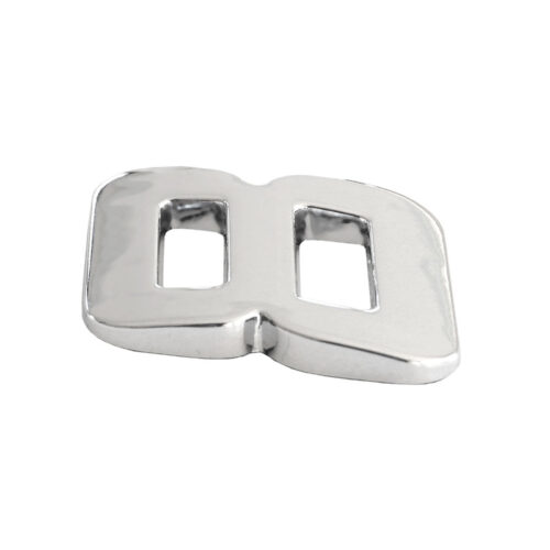 Ornament auto 3D. CIFRA 8 CROMAT 26 MM