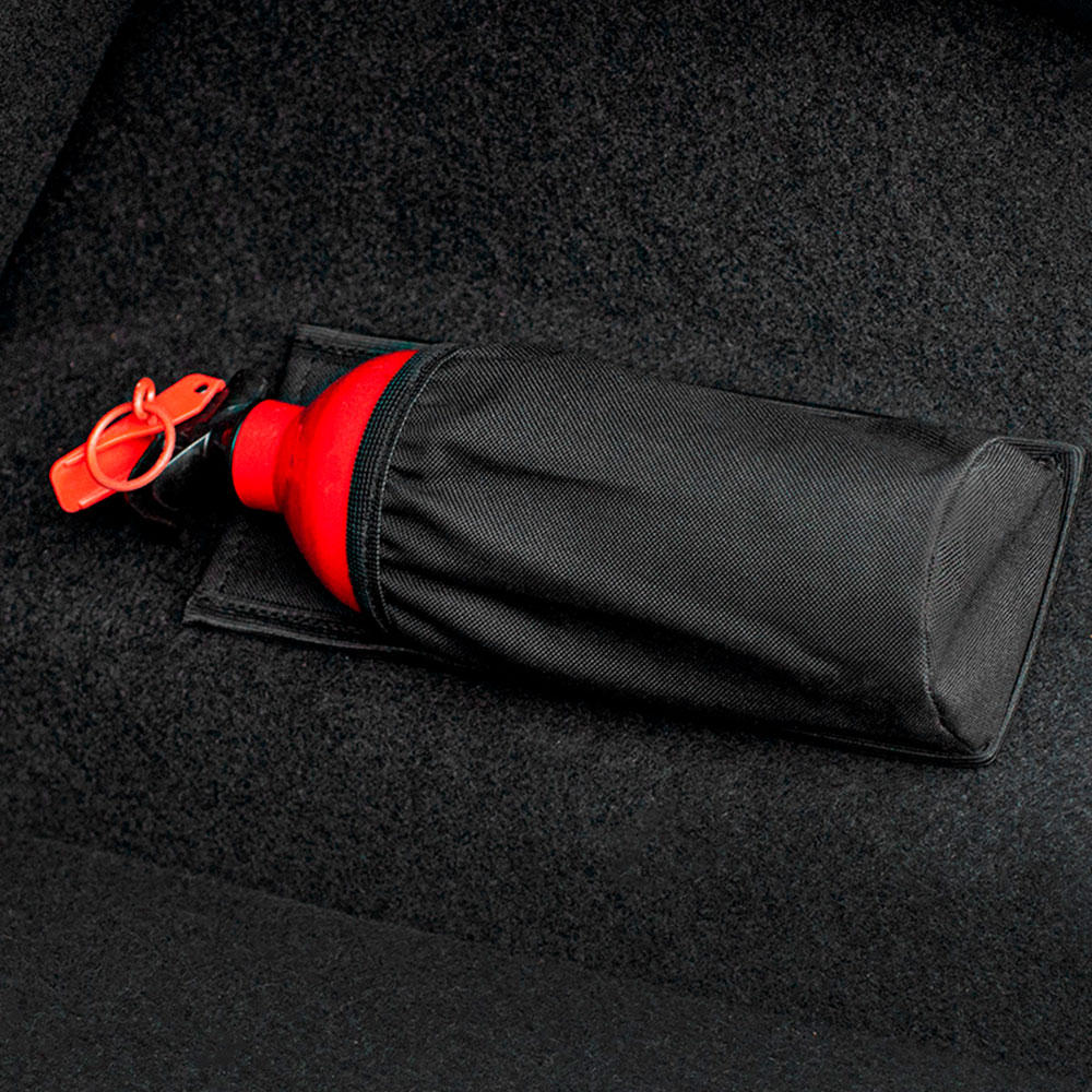 Suport prindere portbagaj pentru stingator negru - imagine 2