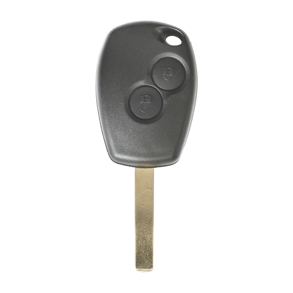 Carcasa cheie contact pentru DACIA LOGAN , SANDERO 2 BUTOANE. CU PROFIL SEMIFABRICAT CHEIE - imagine 2