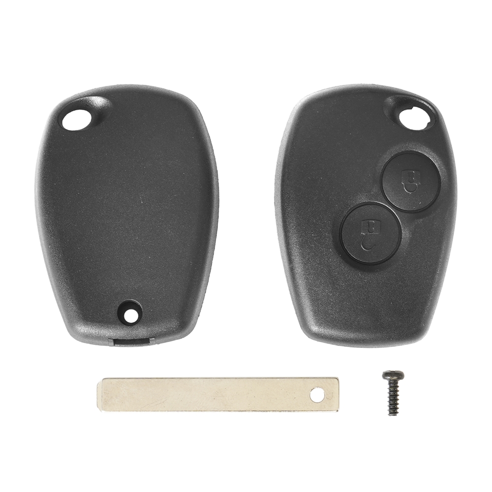 Carcasa cheie contact pentru DACIA LOGAN , SANDERO 2 BUTOANE. CU PROFIL SEMIFABRICAT CHEIE