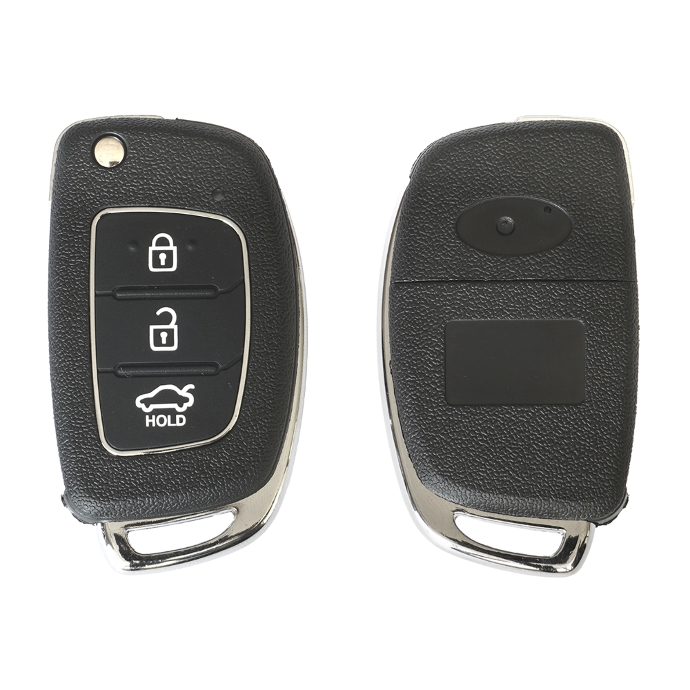Carcasa cheie contact pentru HYUNDAI I20 , I30, 3 BUTOANE - imagine 2