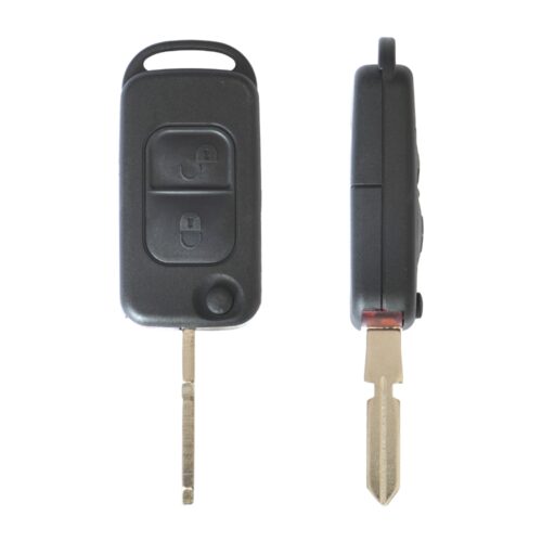 Carcasa cheie contact pentru MERCEDES CLASSE A (W168) , CLASSE C (W202 , W203) , CLASSE E (W210) , CLASSE G (W461), 2 BUTOANE