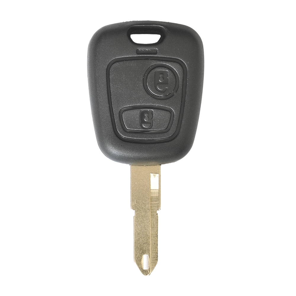 Carcasa cheie contact pentru CITROEN BERLINGO , SAXO , XSARA PICASSO 2 BUTOANE - imagine 2