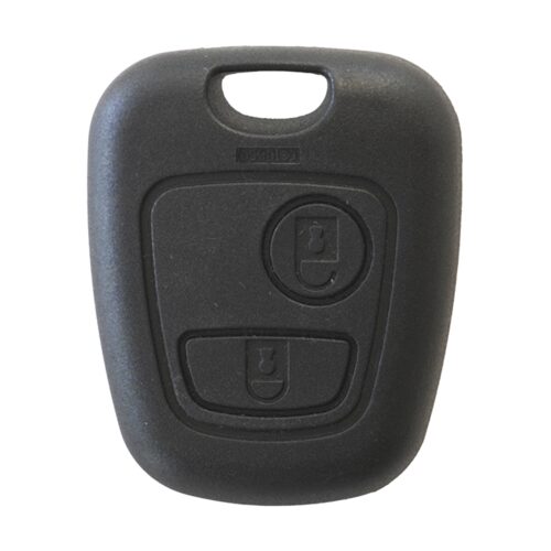 Carcasa cheie contact pentru PEUGEOT 106 , 107 , 206 , 207 , BERLINGO , XSARA PICASSO , SAXO, 2 BUTOANE, FARA CHEIE