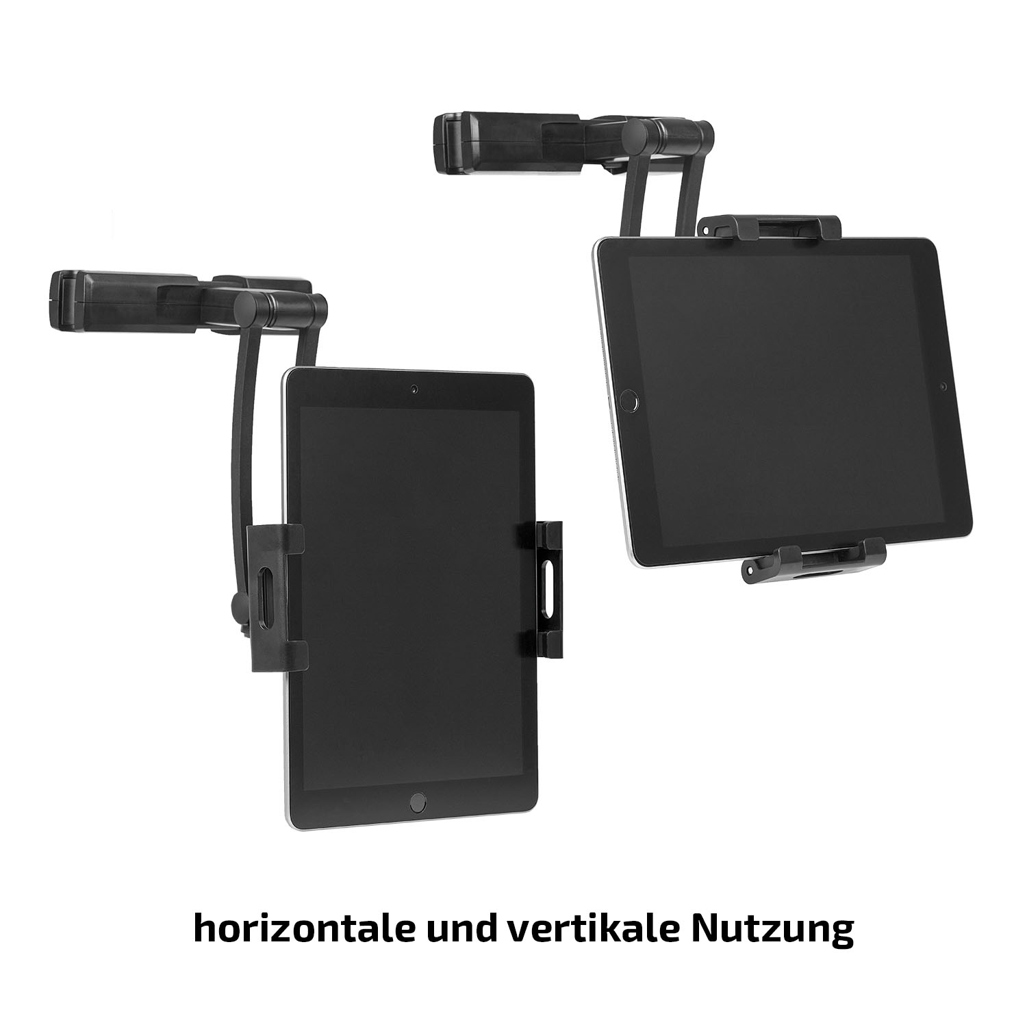 Suport auto flexibil premium pentru tableta cu prindere in tetiera - imagine 3