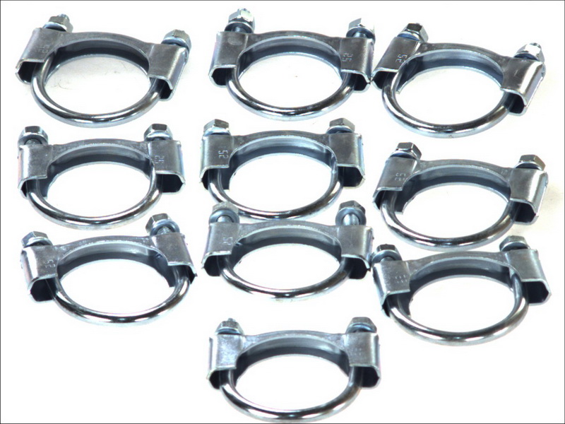 Colier sistem esapament diametru 52mm, 10 buc - imagine 2