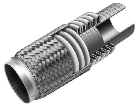 Racord flexibil esapament 54x158 - imagine 2