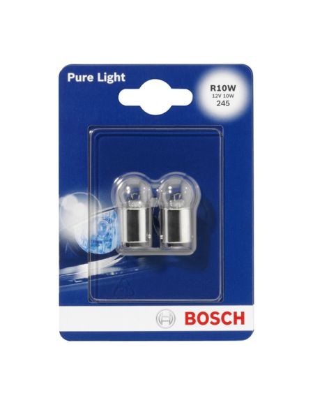 Set 2 bucati bec R10W 12V 10W, BA15S