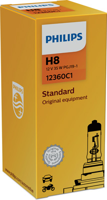 Bec H8 12V 35W, PGJ19-1