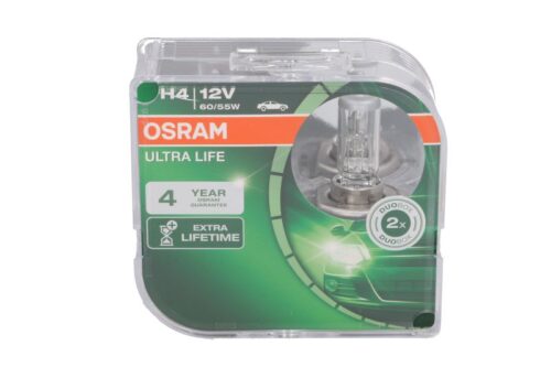 Set 2 bucati bec H4 12V 60/55W, P43T