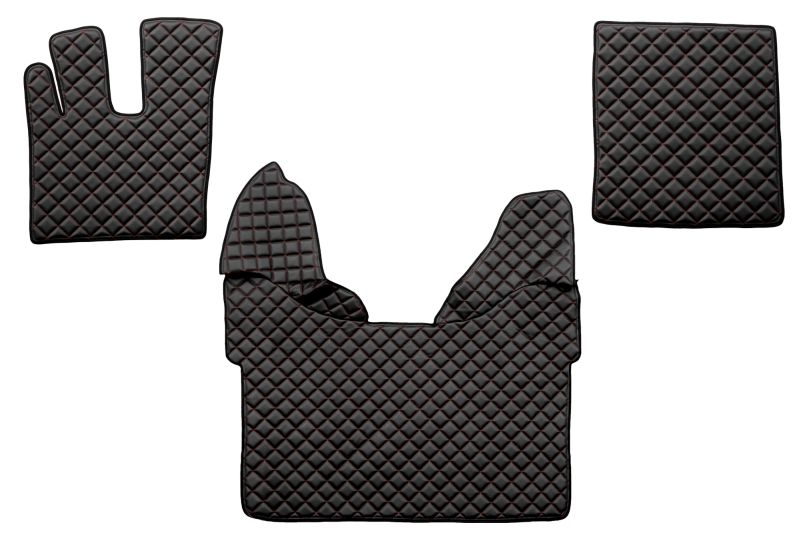 Set 3 covorase camion YLKFL25 Negru/Rosu Daf XF 105 2012