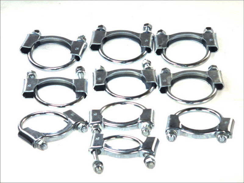Colier sistem esapament diametru 58mm, 10 buc - imagine 2