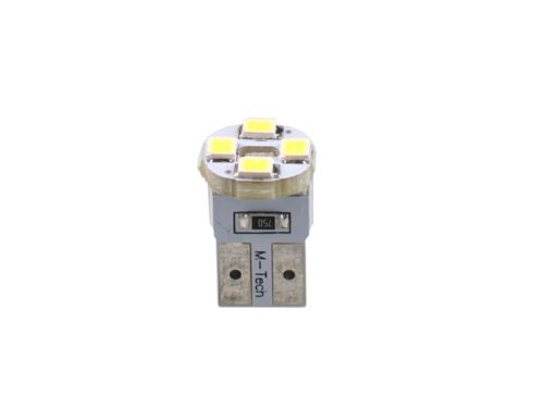 Set 2 bucati bec W5W 12V, 0.32w, culoare alb