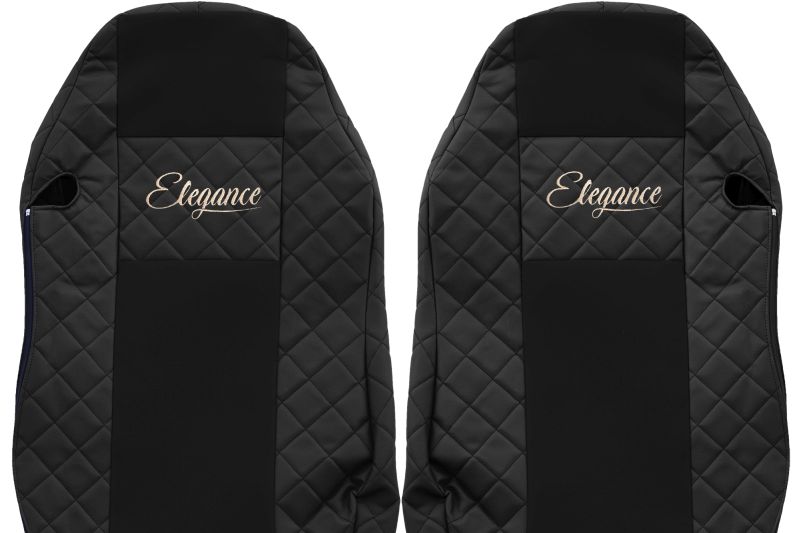 Huse scaune camion Man FX06 Negru - imagine 3