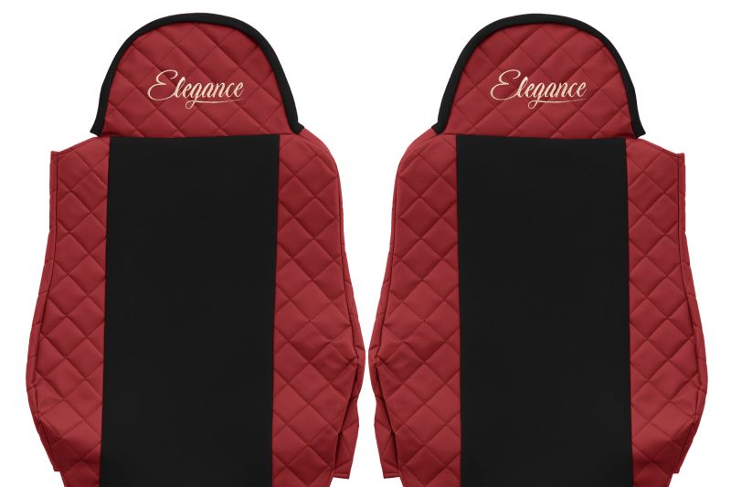 Huse scaune camion MAN FX05 RED - imagine 3