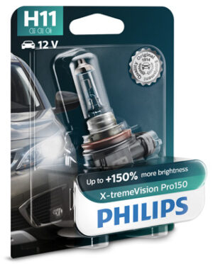 Bec H11 12V 55W, PGJ19-2 X-tremeVision Pro150