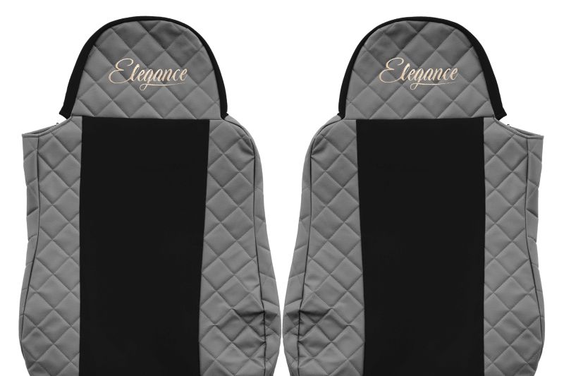 Huse scaune camion DAF FX04 Gri - imagine 3
