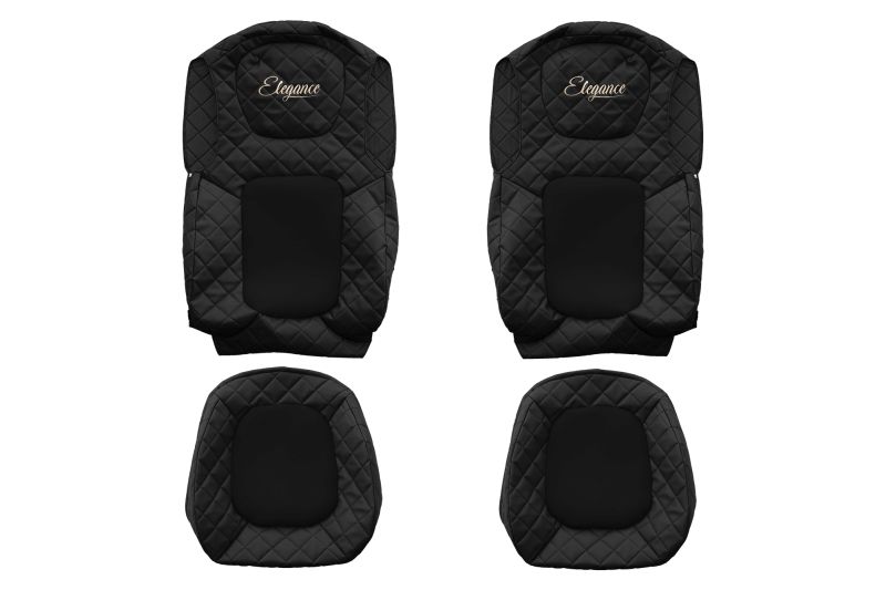 Huse scaune camion Ford F-Max FX24 Negru