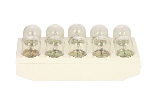 Set 10 bucati bec R10W 24V 10W BA15S