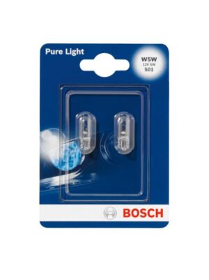 Set 2 bucati bec W5W 12V 5W, W2,1X9