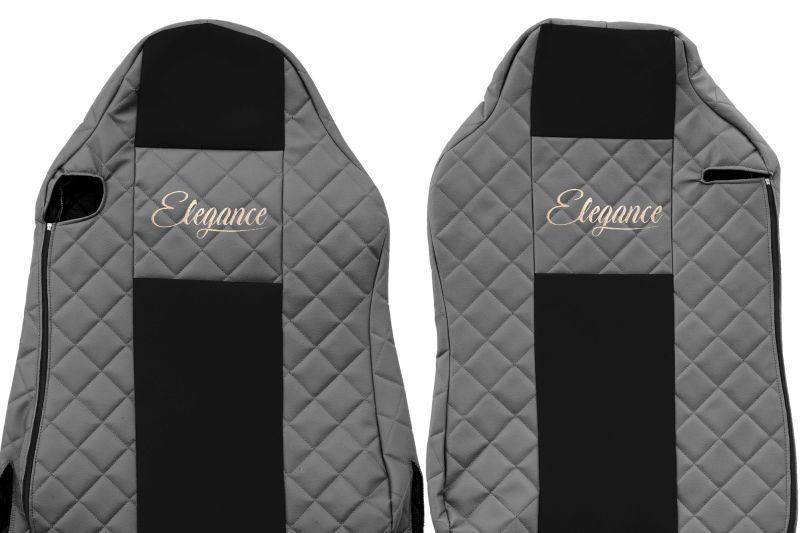 Huse scaune camion Man FX18 Gri - imagine 3
