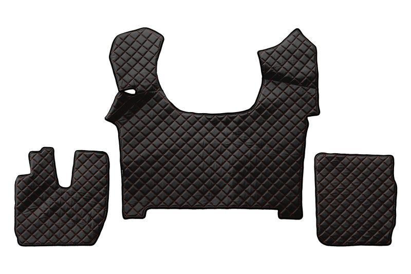 Set 3 covorase camion YLK FL64 Negru/Rosu Iveco S-Way 2019
