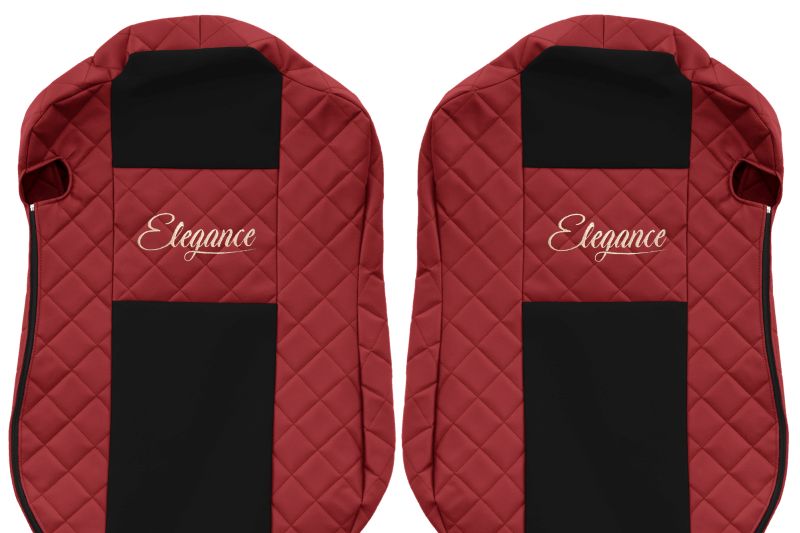 Huse scaune camion Mercedes Actros MP4 FX13 Rosu - imagine 3