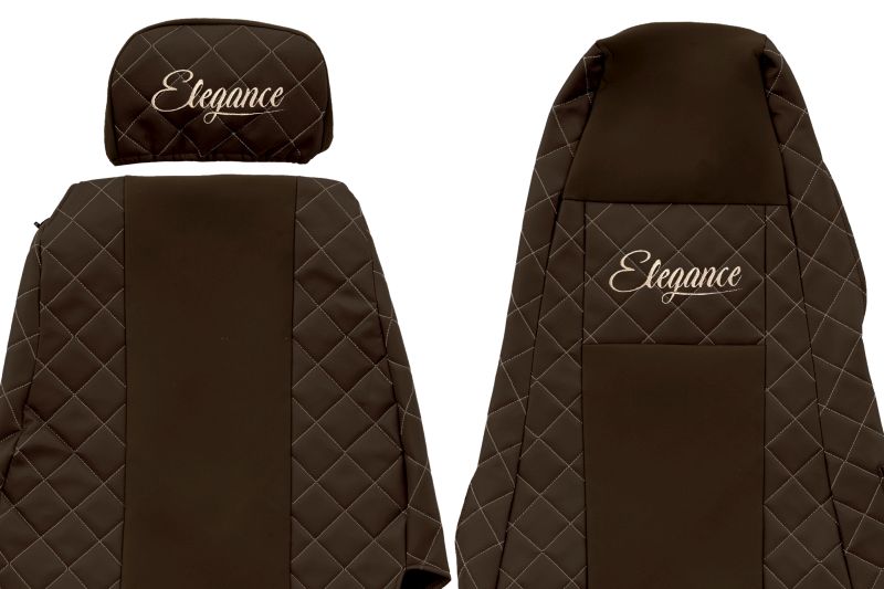 Huse scaune camion Scania FX03 Brown - imagine 3