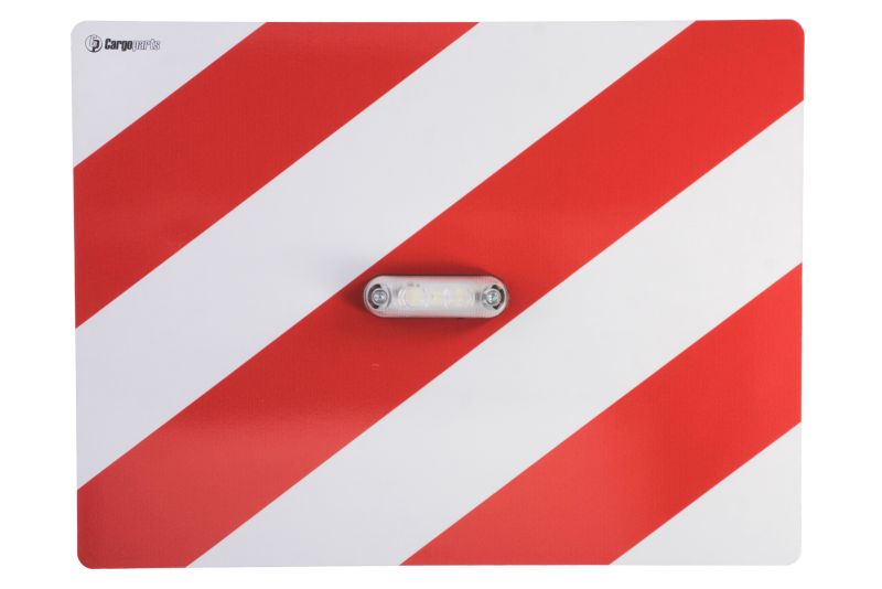 Semn de avertizare stanga, camion 300mm x 400mm