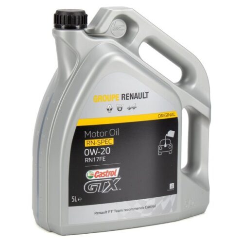 Ulei de motor Renault by Castrol GTX RN17 FE 0W-20 5L