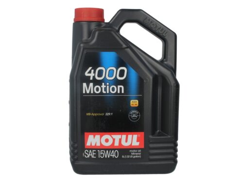 Ulei de motor Motul 4000 Motion 15W40 ACEA A3,B3 5L