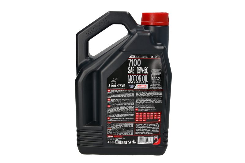 Ulei de motor Motul 7100 15W50 API SN 4L - imagine 2