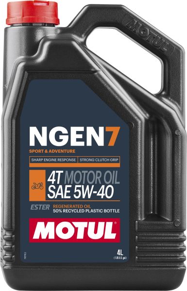 Ulei de motor Motul Ngen7 4T 5W40 API SP 4L