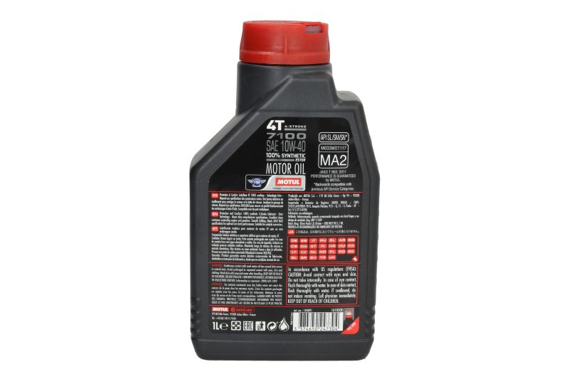 Ulei de motor Motul 4T 7100 10W40 API SN 1L - imagine 2